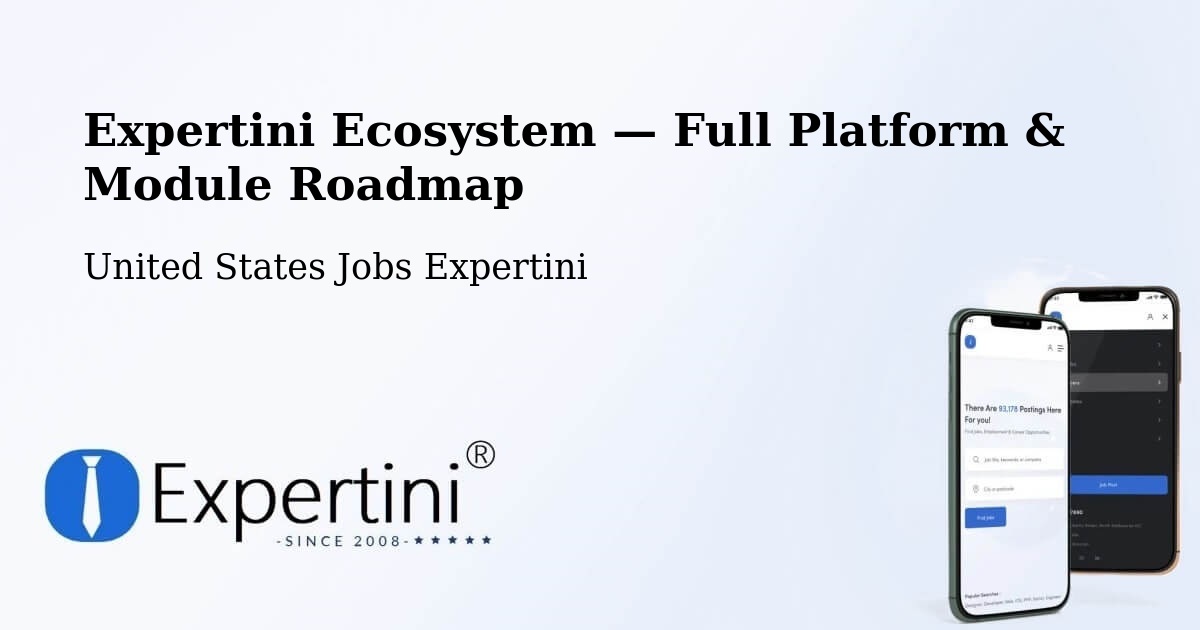 Expertini Ecosystem — Full Platform & Module Roadmap – Truth Or Consequences